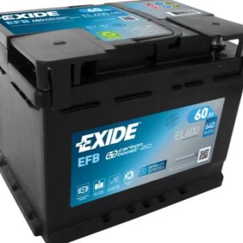 Ogłoszenie - Akumulator Exide Start Stop EFB 60Ah 640A PRAWY PLUS - Targówek - 480,00 zł