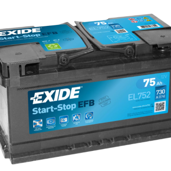 Ogłoszenie - Akumulator Exide Start Stop EFB 75Ah 730A PRAWY PLUS - Targówek - 600,00 zł