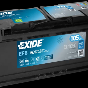 Ogłoszenie - Akumulator Exide Start Stop EFB 105Ah 950A PRAWY PLUS - Targówek - 800,00 zł