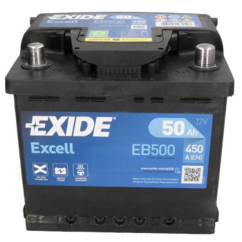 Ogłoszenie - Akumulator Exide Excell 50Ah 450A EN PRAWY PLUS GÓRCZEWSKA 257A BEMOWO - Bemowo - 280,00 zł