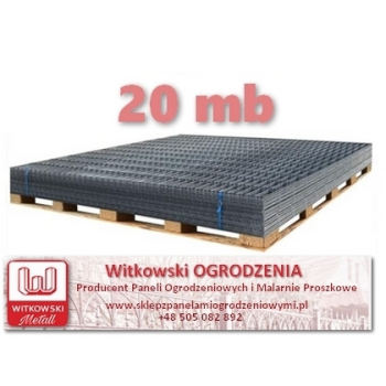 Ogłoszenie - Kompletny zestaw ogrodzeniowy 2D drut fi 8/6/8 mm o wysokości 830 mm - 20 mb - Zachodniopomorskie - 1 460,00 zł