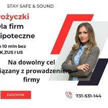 Ogłoszenie - SZYBKA I PROSTA POŻYCZKA POD ZASTAW NIERUCHOMOSCIA  BEZ BIK - Świnoujście - 100,00 zł