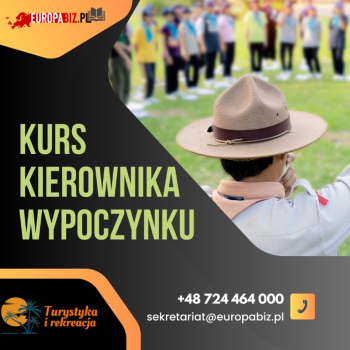 Ogłoszenie - Kurs kierownika wypoczynku - 8 grudnia! - Zachodniopomorskie - 250,00 zł