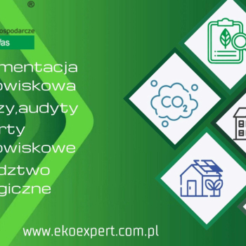 Ogłoszenie - ZARZĄDZANIE DOKUMENTACJĄ ŚRODOWISKOWĄ KOMPLEKSOWA OBSŁUGA FIRM EKOEXPERT - Podlaskie - 100,00 zł