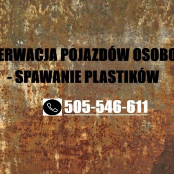 Ogłoszenie - Konserwacja pojazdów oraz spawanie elementów plastikowych - Wieliczka