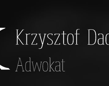 Ogłoszenie - Adwokat Krzysztof Dadura Kancelaria Adwokacka Warszawa