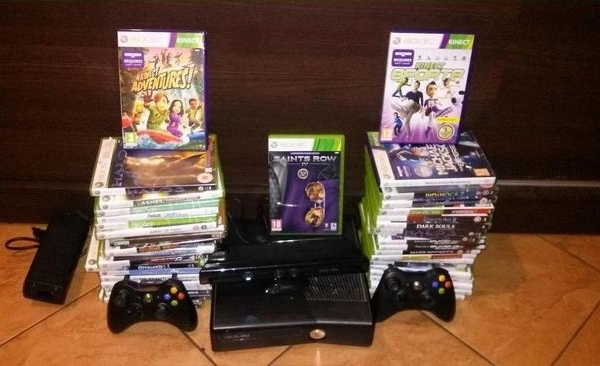 Ogłoszenie - Super Zestaw ! Konsola XBOX 360 SLIM + GRY+ KINECT + 2 PADY - 569,00 zł