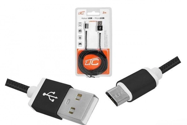 Ogłoszenie - Ładowarka Micro USB kabel 2m do pada od konsoli PS4 - 14,00 zł