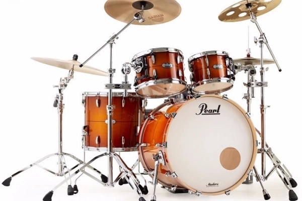 Ogłoszenie - Pearl MCT924XEP/C840 Masters Maple Almond Red Stripe 4-Piece Shell Set - 4 170,00 zł