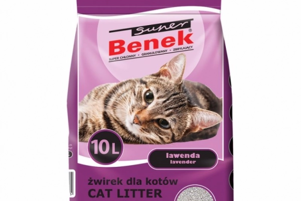Ogłoszenie - Benek Super Compact Lawenda żwirek dla kota - 29,80 zł