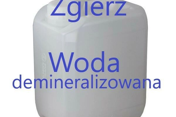 Ogłoszenie - Woda demineralizowana 10 L - 5,00 zł