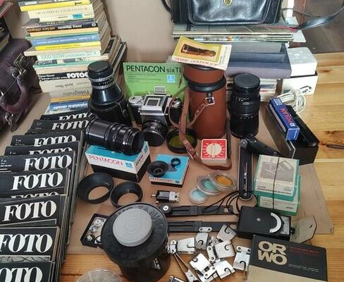 Ogłoszenie - Aparat fotograficzny + sprzet fotograficzny - 4 500,00 zł