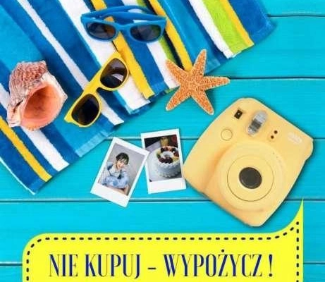 Ogłoszenie - Nie Kupuj! Wypożycz aparat typu polaroid FUJI INSTAX MINI 8 - 25,00 zł
