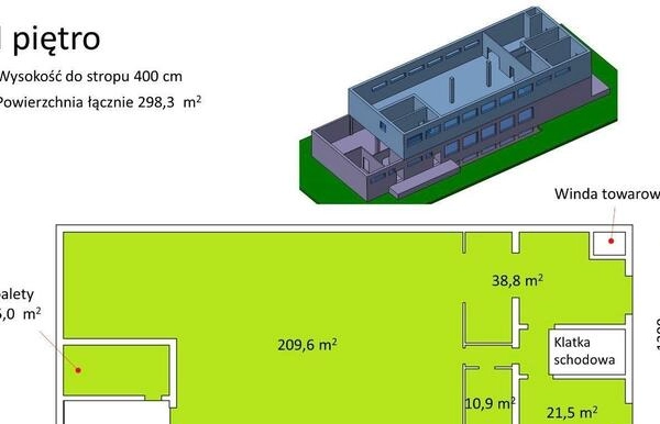 Ogłoszenie - Do wynajęcia magazyn/hala 394 mkw w GORZOWIE - 3 499,00 zł