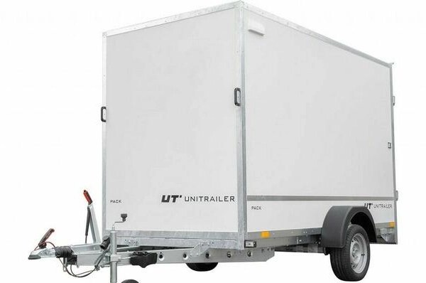 Ogłoszenie - Przyczepa kontener UNITRAILER PACK 300 BOX FURGON 300x148 - 17 849,00 zł