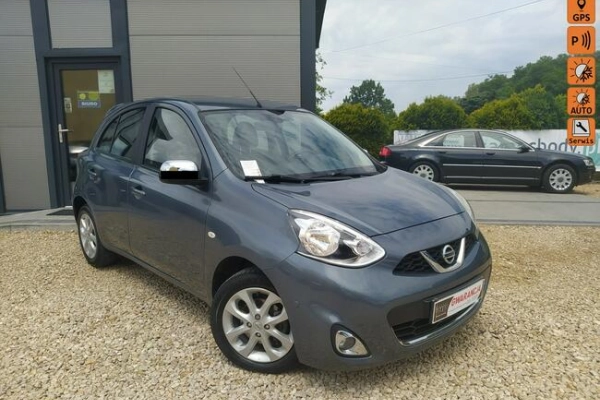 Ogłoszenie - Nissan Micra 2013*1,2ben*tempomat*klima*czujnik parkowania*alumy* - 23 900,00 zł