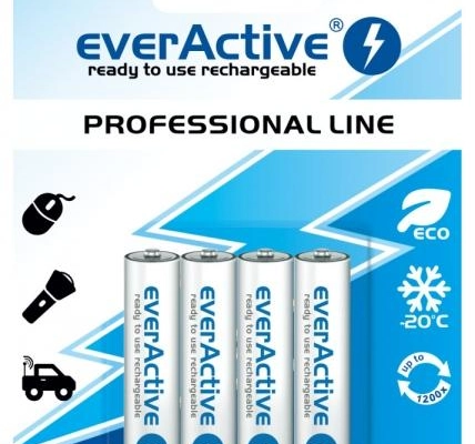 Ogłoszenie - Akumulator R03 AAA EVERACTIVE Professional Line, Ni-MH, 1000 - 16,00 zł