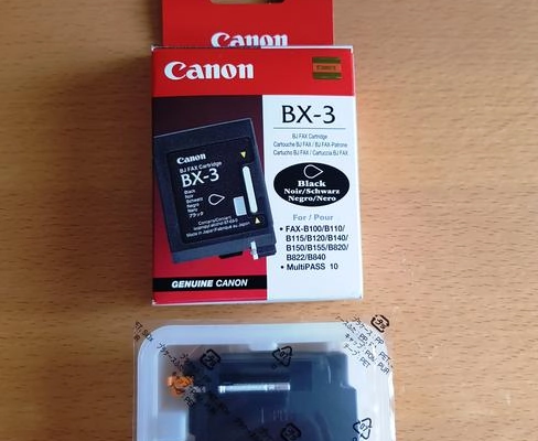 Ogłoszenie - Tusz Canon BX-3 - FAX-B100, B820, MultiPASS 10 dobra cena - 10,00 zł