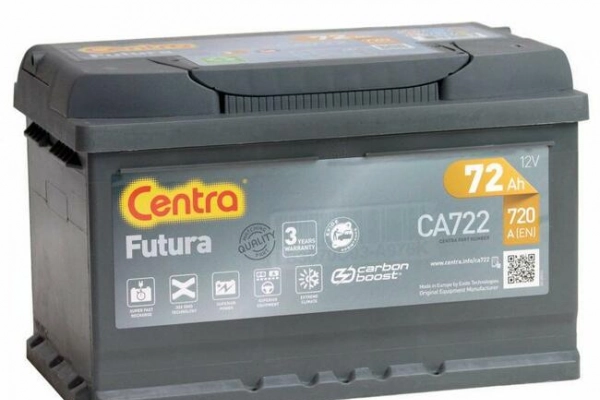 Ogłoszenie - Akumulator Centra FUTURA 72Ah 720A PRAWY PLUS - 355,00 zł