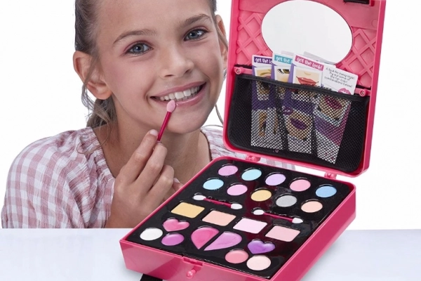 Ogłoszenie - Zestaw Różowy dla Dzieci Kosmetyki do Makijażu Make-up - 185,00 zł