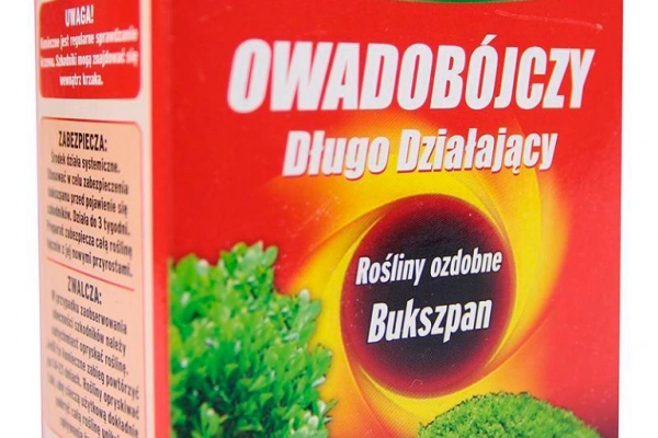 Ogłoszenie - Środek owadobójczy do zwalczania szkodników roślin ozdobnych (ćma bukszpanowa) Polysect 005 SL 100 ml - 26,99 zł