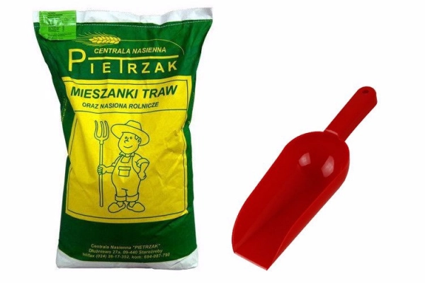 Ogłoszenie - Trawa pastewna mieszanka pastwiskowa na tereny suche Centrala Nasienna Pietrzak 30kg + Łopatka Gratis - 479,00 zł