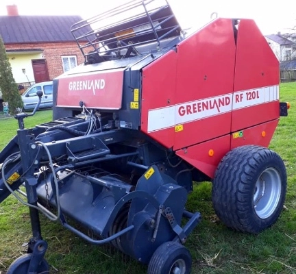 Ogłoszenie - PRASA WALCOWA DEUTZ FAHR GREENLAND RF 120L, PODBIERAK 210CM, ROTOR - 32 000,00 zł