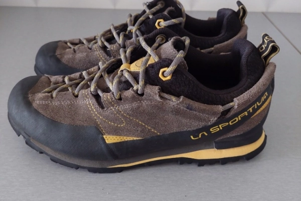 Ogłoszenie - Buty podejściowe La Sportiva Boulder X - grey/yellow; rozmiar 41,5 - 400,00 zł