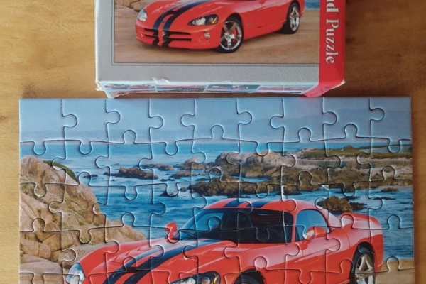 Ogłoszenie - Puzzle Dodge Viper SRT/10 54 el. - 1,00 zł