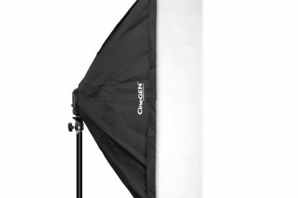 Ogłoszenie - Zestaw lamp studyjnych softbox 60x60cm statyw 65W - 360,00 zł