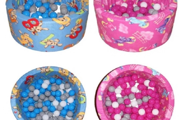 Ogłoszenie - Suchy basen z kulkami dla dziecka 100 piłek piłeczek domowy plac zabaw piłki - Dolnośląskie - 219,00 zł