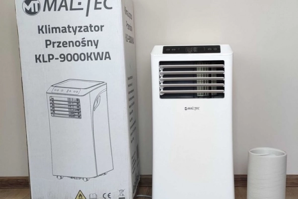 Ogłoszenie - Klimatyzator przenośny 2,6kW z rurą + uszczelka okienna 4m - 950,00 zł