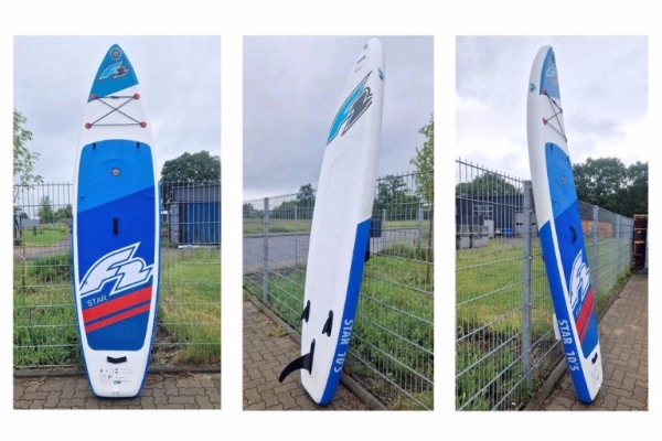 Ogłoszenie - Deska SUP F2 pływania 2xkomora pompowana 320cm Paddle-Board 150kg DEMO - 459,00 zł