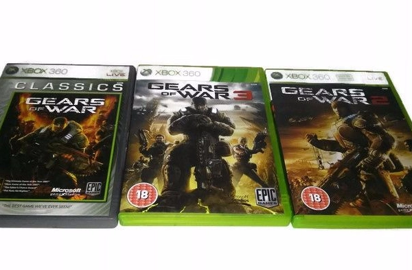 Ogłoszenie - Zestaw Gier Gears Of War 1 2 3 Xbox 360 Xbox One ! - 69,00 zł