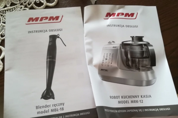 Ogłoszenie - Robot kuchenny Kasia MRK-12 + blender 400 zł - 400,00 zł