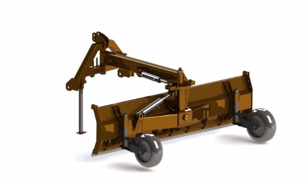 Ogłoszenie - Równiarka , Niwelator terenu, hydrauliczny do ciągnika ZGT 250 - 16 550,00 zł
