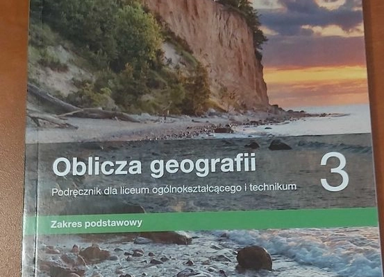 Ogłoszenie - Podrecznik do geografii do liceum,technikum - 25,00 zł