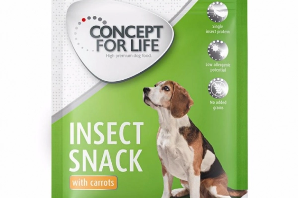 Ogłoszenie - Concept for Life Insect Snack, marchew - 12,80 zł