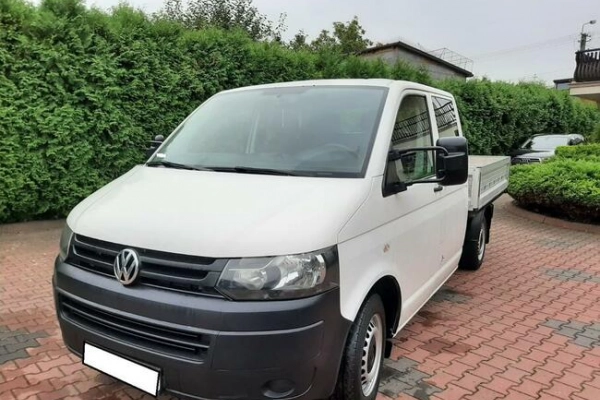 Ogłoszenie - VW Transporter T5 DOKA Jeden użytkownik Salon Polska - 68 000,00 zł