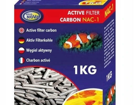 Ogłoszenie - Wkład węgiel aktywny Aqua Nova 1 Do filtra w akwarium - 18,00 zł