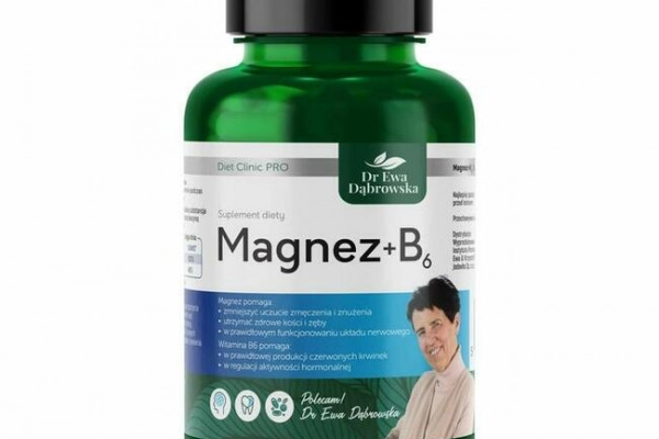 Ogłoszenie - Dr Ewa Dąbrowska Magnez + B6 120 kaps. - 65,00 zł