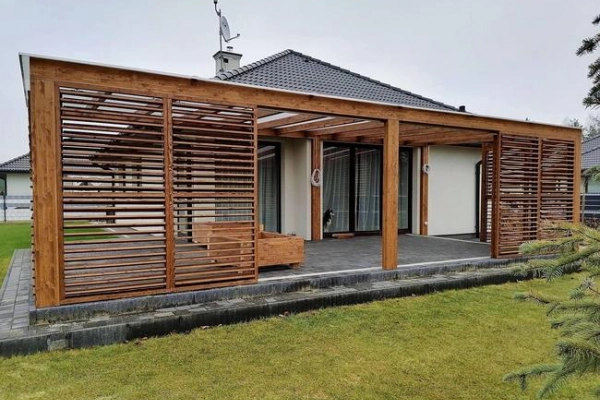 Ogłoszenie - Drewniane shuttersy żaluzje balkonowe tarasowe ruchome - 410,00 zł