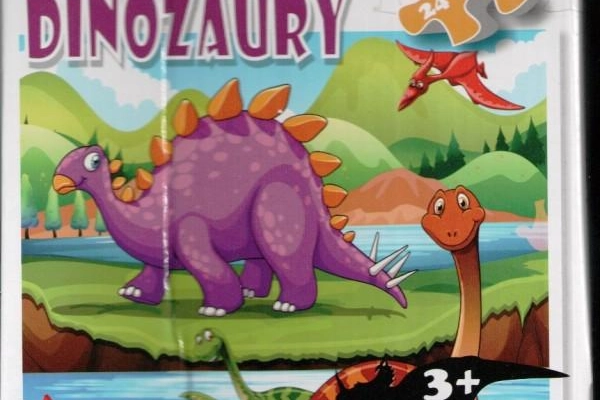 Ogłoszenie - Puzzle 24 elementy. Dinozaury 3+ - 8,50 zł