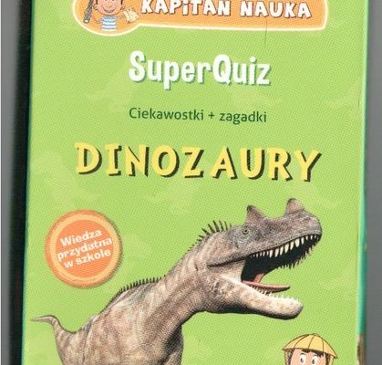 Ogłoszenie - SuperQuiz Dinozaury - 15,00 zł