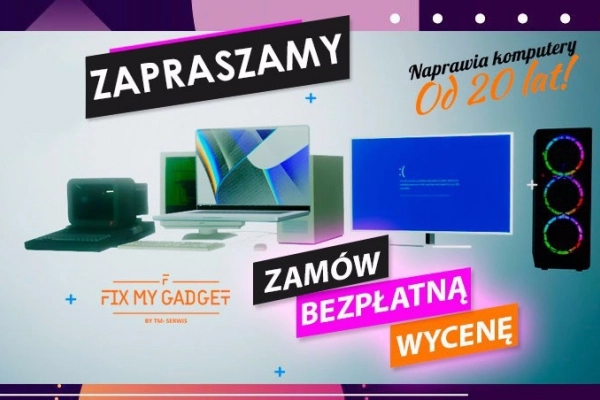 Ogłoszenie - TM-Serwis. Laptopy, komputery Gdańsk największy wybór. Serwis, naprawa - 350,00 zł