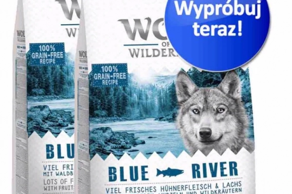 Ogłoszenie - Zestaw próbny Wolf of Wilderness, 2 x 1 kg - 44,80 zł