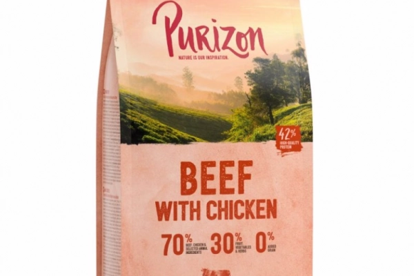 Ogłoszenie - Purizon Adult, wołowina i kurczak – bez zbóż - 16,80 zł