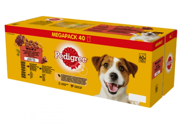 Ogłoszenie - Pedigree Adult z mięsem 100g x 40 - 59,90 zł