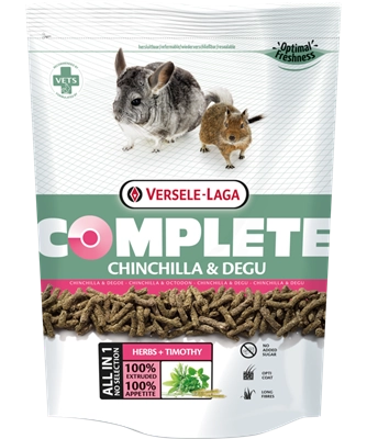 Ogłoszenie - Versele-Laga Complete Chinchilla&Degu 1,75kg - pokarm dla szynszyli i koszatniczek - 43,81 zł