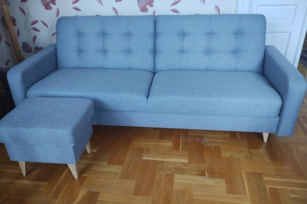 Ogłoszenie - Sofa kanapa + podnóżek nowe sprzedam - 1 790,00 zł